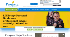 Desktop Screenshot of myprospera.com